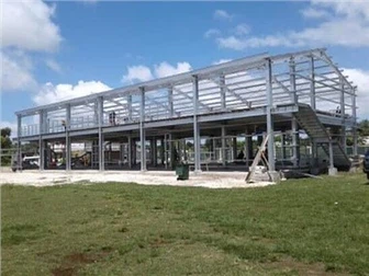 Prefab metalen magazijngebouw